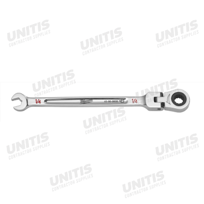 Milwaukee 1/4" Flex Head Combination Wrench