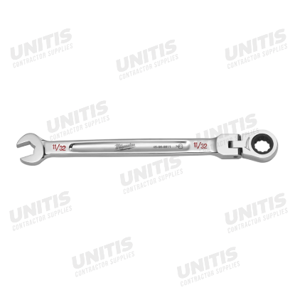 Milwaukee 11/32" Flex Head Combination Wrench