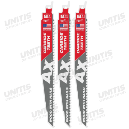 Milwaukee the AX WITH Carbide TEETH 5T 9L 3 Pack
