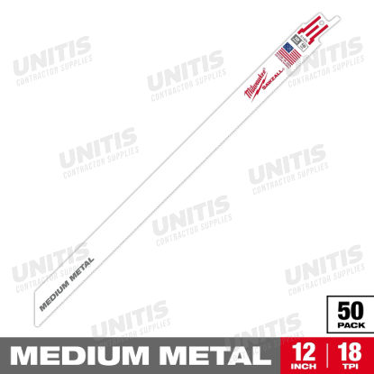 Milwaukee 12" 18 TPI SAWZALL Blades (50 Pack)