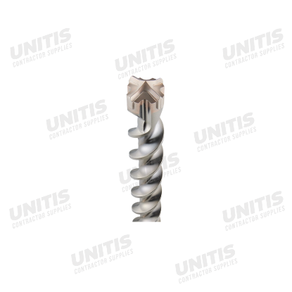 Milwaukee SDS MAX 4-Cutter Drill Bit - 1-3/8" x 24" x 29"