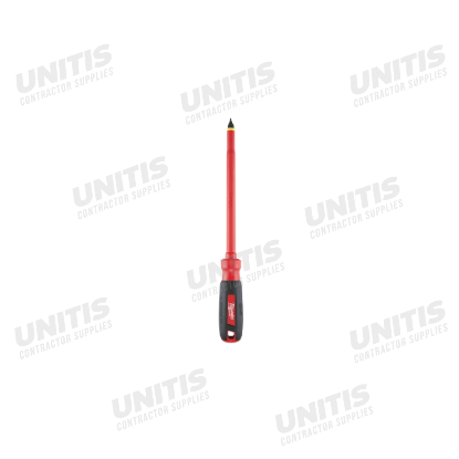 Milwaukee 3/8" Slotted - 8" 1000V Insulated Screwdriver