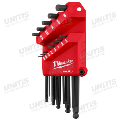 Milwaukee 13-Key Ball End L-Style Hex Key Set