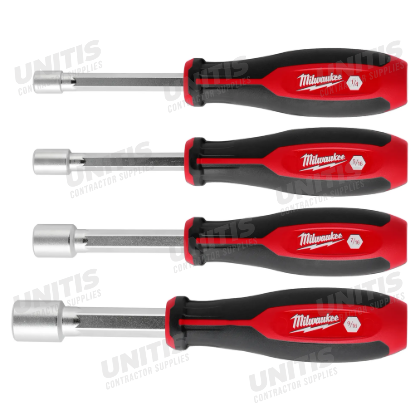 Milwaukee 4 Piece HollowCore Magnetic Nut Driver Set