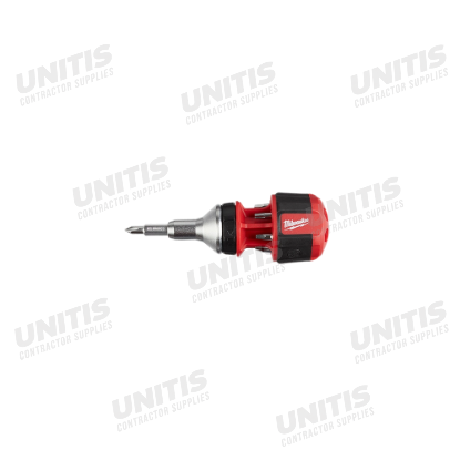 Milwaukee 8-in-1 Compact Ratcheting Multi-bit Driver