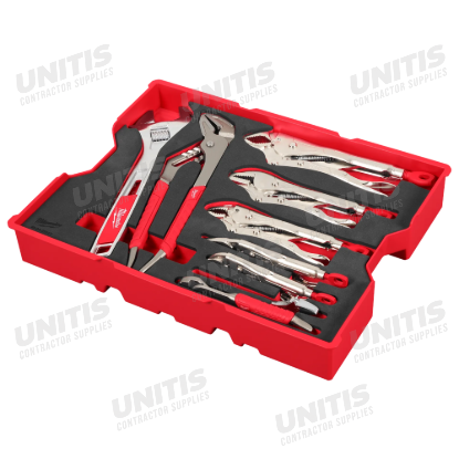 Milwaukee 9 Piece Pliers & Wrench Set with Tray for PACKOUT Drawers