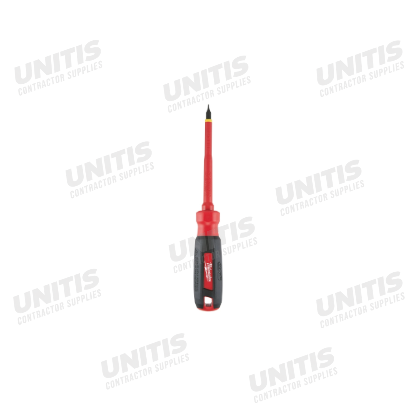 Milwaukee 3/16" Cabinet - 4" 1000V Insulated Screwdriver