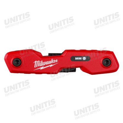 Milwaukee 8-Key Folding Hex Key Set - Metric