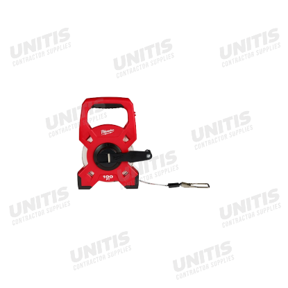 Milwaukee 100' Steel Open Reel Long Tape