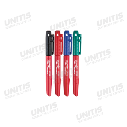 Milwaukee INKZALL Color Fine Point Marker (4 Pack)