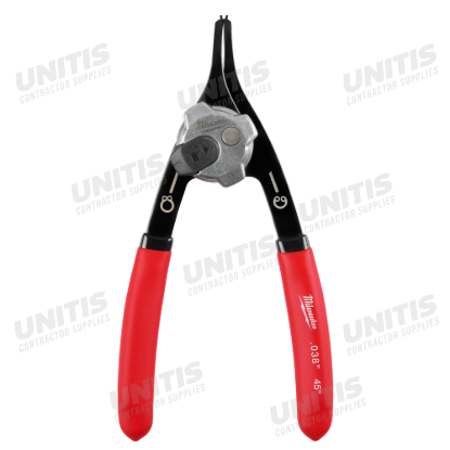 Milwaukee .038" Convertible Snap Ring Pliers - 45Â°