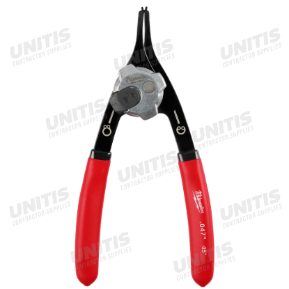 Milwaukee .047" Convertible Snap Ring Pliers - 45Â°