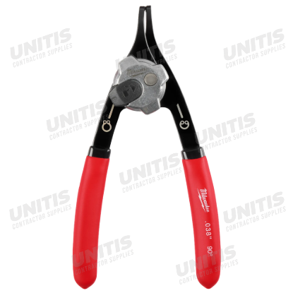 Milwaukee .038" Convertible Snap Ring Pliers - 90Â°