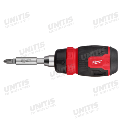 Milwaukee 8-in-1 Ratcheting Compact Multi-Bit Screwdriver