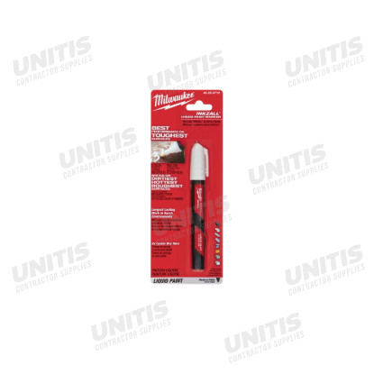 Milwaukee INKZALL White Liquid Paint Marker