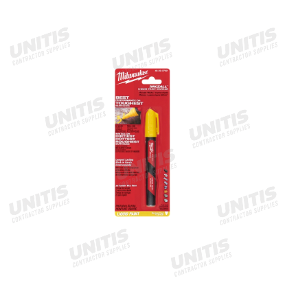 Milwaukee INKZALL Yellow Liquid Paint Marker