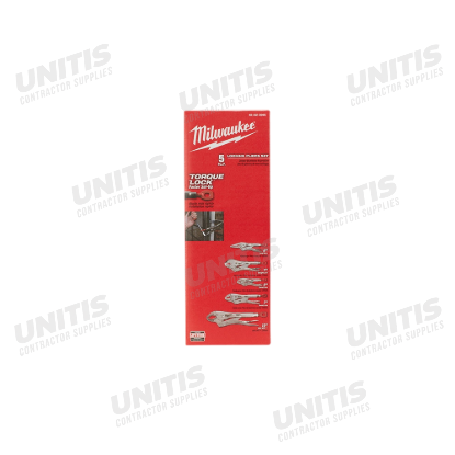 Milwaukee 5 Piece Torque Lock Locking Pliers Kit