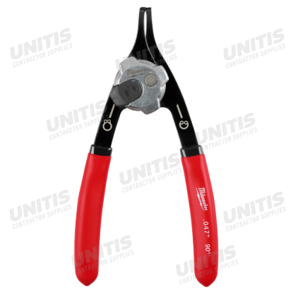 Milwaukee .047" Convertible Snap Ring Pliers - 90Â°