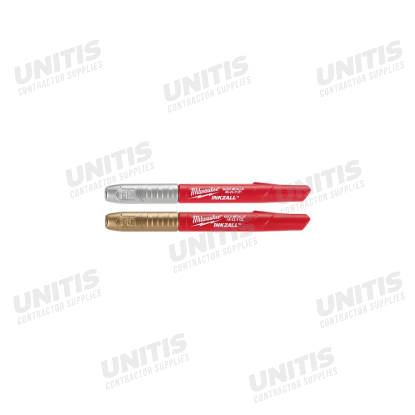 Milwaukee INKZALL Silver/Gold Metallic Fine Point Marker (2 Pack)