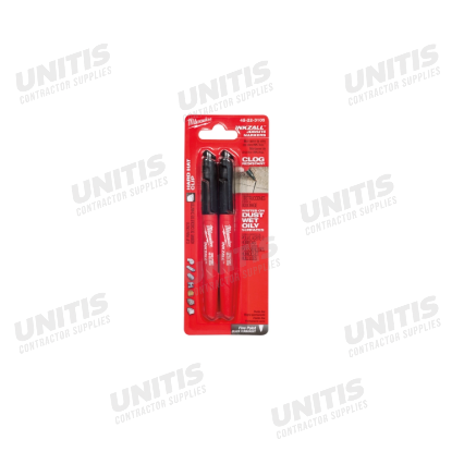 Milwaukee INKZALL Black Fine Point Marker (2 Pack)