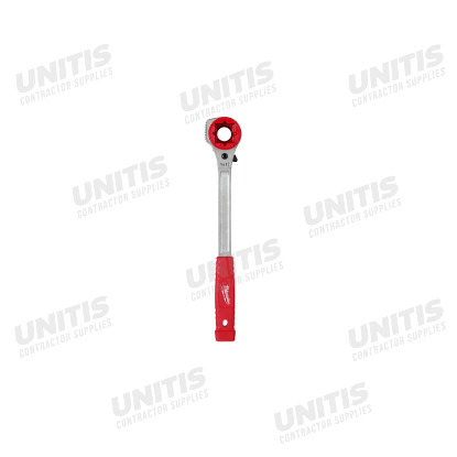 Milwaukee Lineman's High-Leverage Ratcheting Wrench with Milled Strike Face