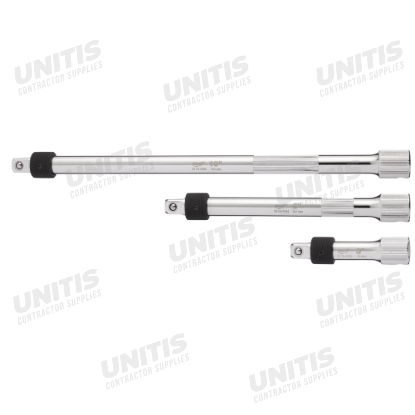 Milwaukee 3 Piece 3/8â€ Drive Locking Extension Set