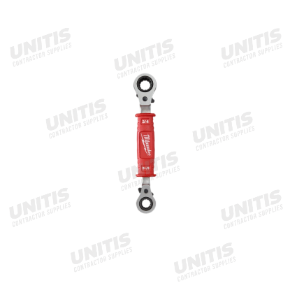 Milwaukee Linemanâ€™s 4in1 Insulated Ratcheting Box Wrench