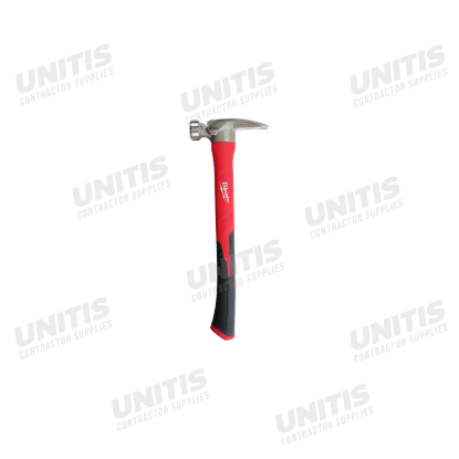 Milwaukee 21oz Milled Face Poly/Fiberglass Handle Hammer