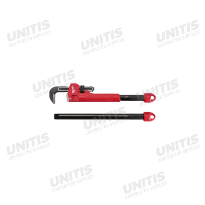 Milwaukee CHEATER Steel Adaptable Pipe Wrench