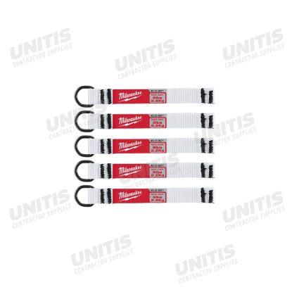 Milwaukee 5lb D-Ring Web Attachment (5 Piece)