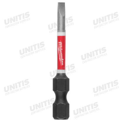 Milwaukee SHOCKWAVE Impact Duty 2" Slotted 7/64" Power Bits (25 Pack)