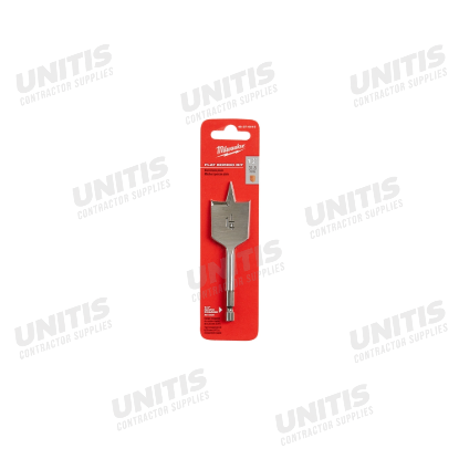 Milwaukee 1-1/4" x 4.5" Flat Boring Bit