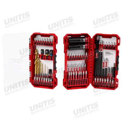 Milwaukee 75 Piece SHOCKWAVE Impact Duty Drill, Drive & Fasten Set
