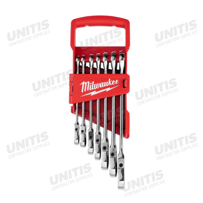 Milwaukee Flex Head Combination Wrenches (7 Piece)