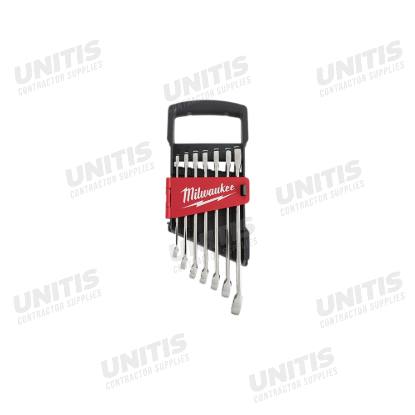 Milwaukee 7 Piece Combination Wrench Set - Metric