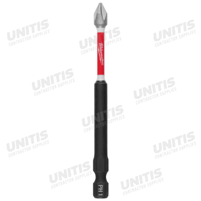 Milwaukee SHOCKWAVE 3-1/2" Impact Phillips #1 Power Bit