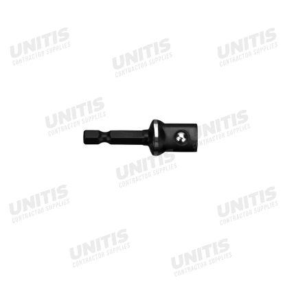 Milwaukee SHOCKWAVE 1/4" Hex to 1/2" Square Socket Adapter