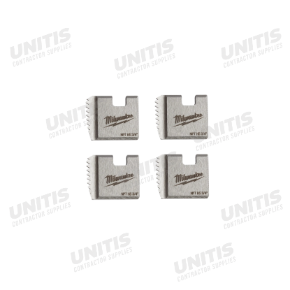 Milwaukee 3/4" High Speed NPT Portable Pipe Threading Dies