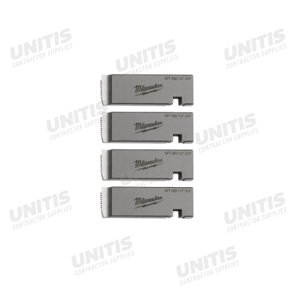Milwaukee 1/2"-3/4" High Speed for Stainless NPT Universal Pipe Threading Dies