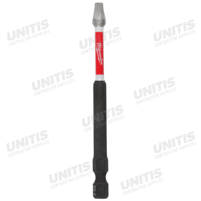 Milwaukee SHOCKWAVE Impact Duty 3-1/2â€ Square Recss #2 Power Bit