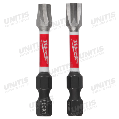 Milwaukee 2 Piece SHOCKWAVE Impact Duty 2" Ecx Combo Kit