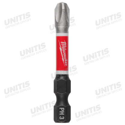 Milwaukee SHOCKWAVE Impact Duty 2" Phillips #3 Power Bit