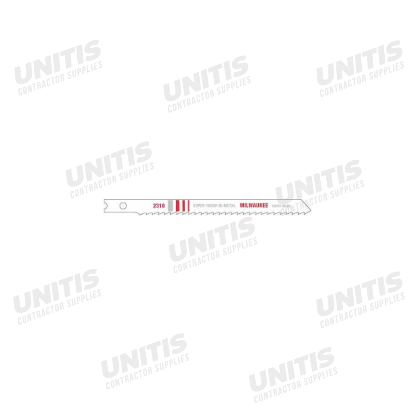 Milwaukee 4" 10TPI U-Shank Multi-Material Bi-Metal Jig Saw Blades 5 Pack