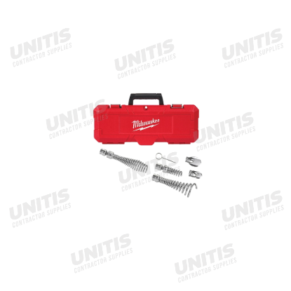 Milwaukee 1-1/4" - 2" Head Attachment Kit for Milwaukee 5/8" Sectional Cable