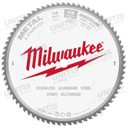 Milwaukee 14" Metal & Stainless Cutting Circular Saw Blade
