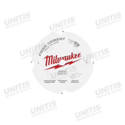 Milwaukee 7-1/4" PCD/Fiber Cement Circular Saw Blade