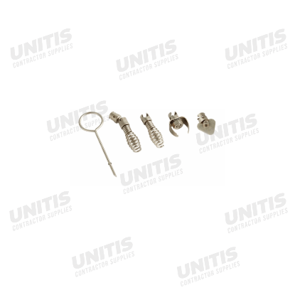 Milwaukee 5 Piece Small Cable Head Attachment Kit with Rust Guard Plating