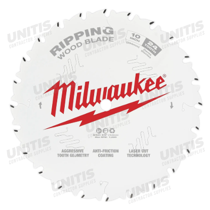 Milwaukee 10" 24T Ripping Circular Saw Blade