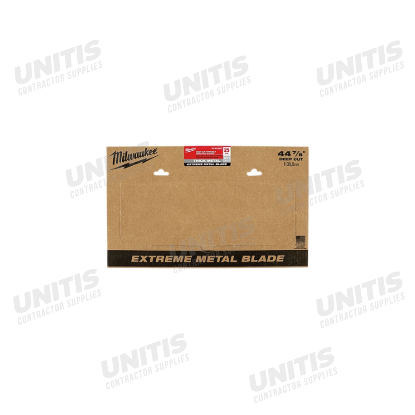 Milwaukee 44-7/8" 8/10 TPI Extreme Metal Deep Cut Band Saw Blade for Thick Metal (25 Pack)