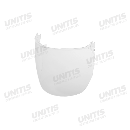 Milwaukee Clear Face Shield Replacement Lenses (Helmet & Hard Hat Mount) (5 Pack)